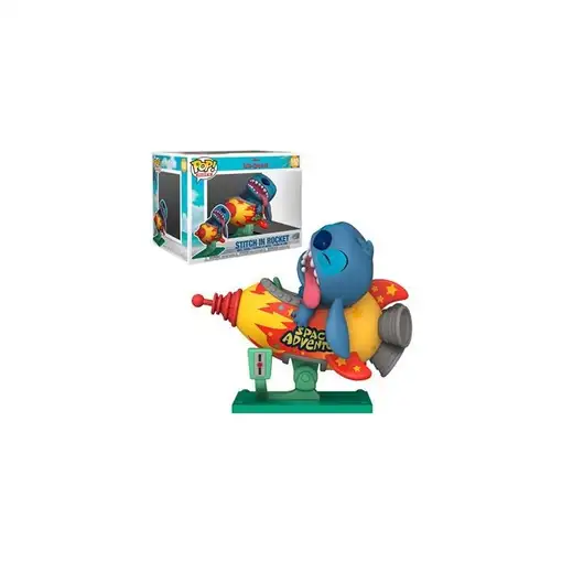 Figura pop disney lilo and stitch - stitch in rocket