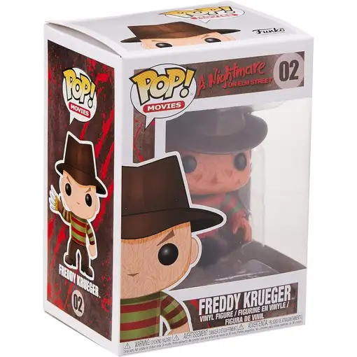 Funko pop freddy krueger 02 - pesadilla en elm street - 830395022918