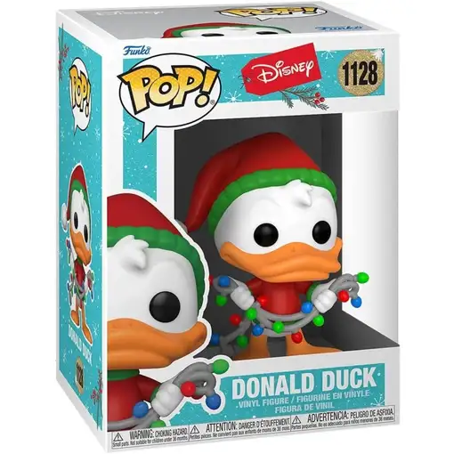 Figura pop disney holiday donald duck