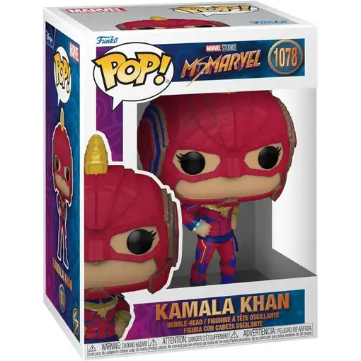 Figura pop marvel ms marvel kamala khan