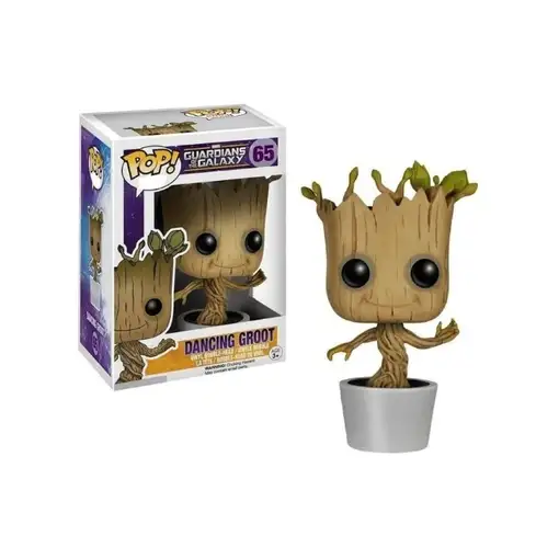 Figura pop marvel guardianes de la galaxia dancing groot