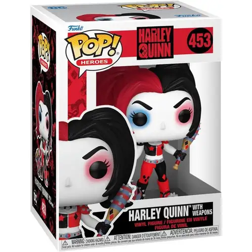 Funko pop heroes dc harley con armas 65616