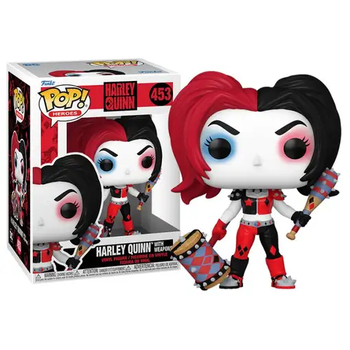 Funko pop heroes dc harley con armas 65616
