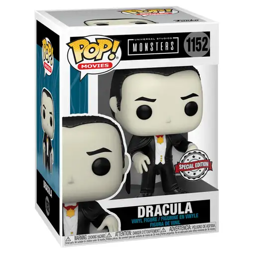 Figura pop universal studios monsters dracula exclusive