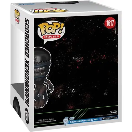 Figura pop super alien romulus scorched xenomorph