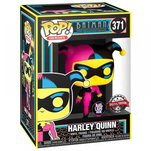 Funko pop dc black light harley quinn multicolor 51726