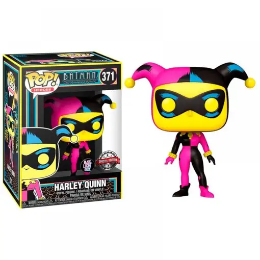 Funko pop dc black light harley quinn multicolor 51726