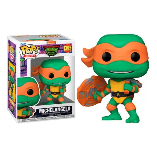 Figura pop tortugas ninja michelangelo