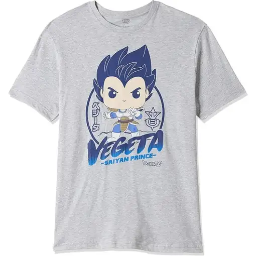 Pop & tee dragon ball z vegeta funko + camiseta talla m