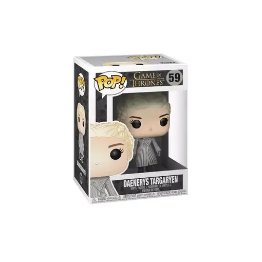 Funko pop daenerys white coat (juego de tronos)