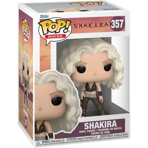 Funko pop estrellas de la musica shakira whenever wherever 72583