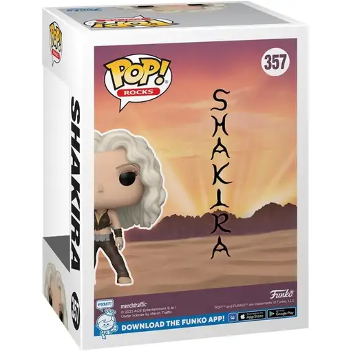 Funko pop estrellas de la musica shakira whenever wherever 72583