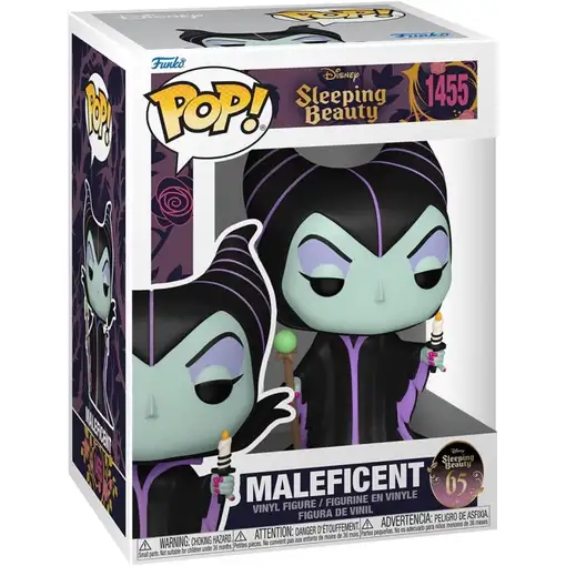 Funko pop disney 65 aniversario la bella durmiente malefica con vela 78182