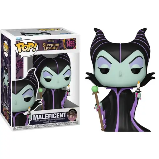 Funko pop disney 65 aniversario la bella durmiente malefica con vela 78182