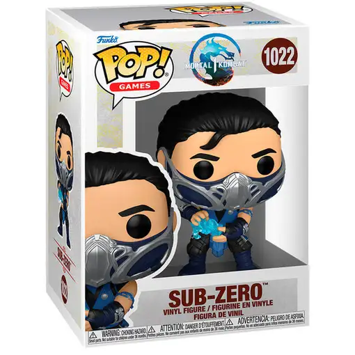 Figura pop mortal kombat sub-zero