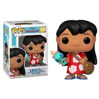 Figura pop disney lilo and stitch lilo with scrump