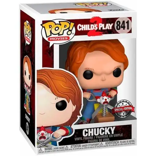 Funko pop chucky con caja sorpresa 841 - ediciÓn especial - 889698448369