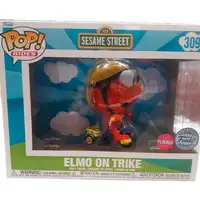 Figura pop rider barrio sesamo elmo on trike exclusive