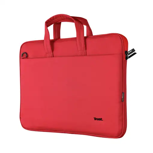 Trust Bologna 40,6 cm (16") Maletín Rojo
