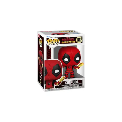 Figura pop marvel deadpool & wolverine kidpool
