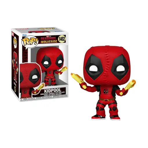 Figura pop marvel deadpool & wolverine kidpool