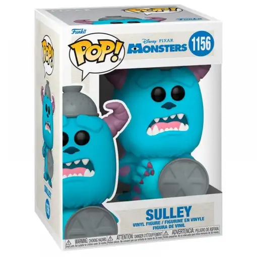 Figura pop monsters inc 20th sulley with lid