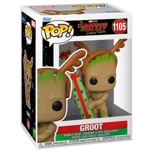 Figura pop marvel guardianes de la galaxia groot