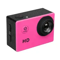 Cámara De Acción Deportiva Klack Full Hd 1080p Rosa