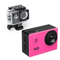 Cámara De Acción Deportiva Klack Full Hd 1080p Rosa