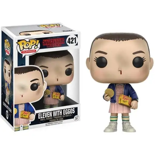 Figura pop stranger things eleven with eggos