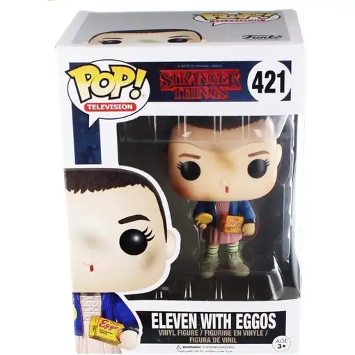 Figura pop stranger things eleven with eggos