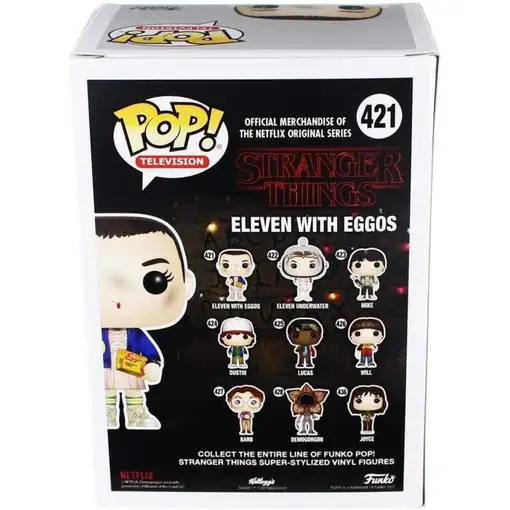 Figura pop stranger things eleven with eggos