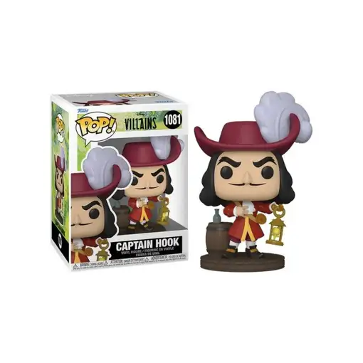 Figura pop disney villains captain hook