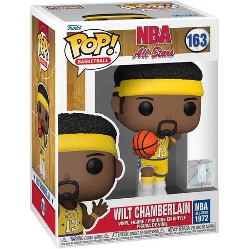 Funko pop deportes nba legends all stars wilt chamberlain (1972) 67493
