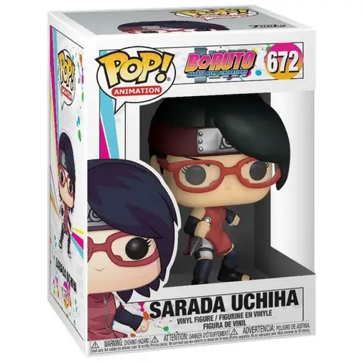 Figura pop boruto sarada uchiha
