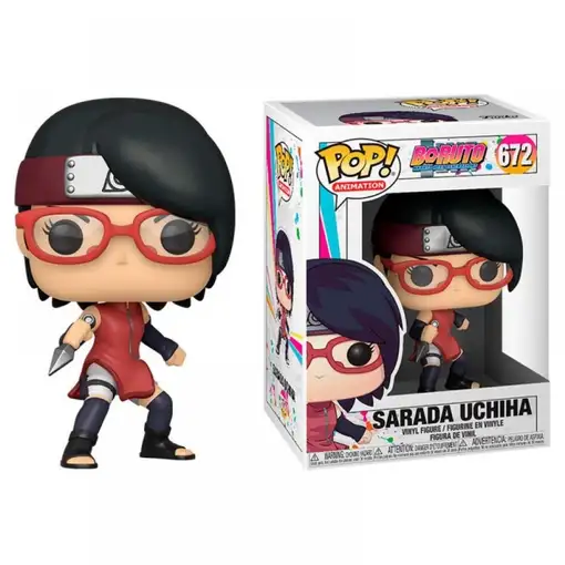 Figura pop boruto sarada uchiha