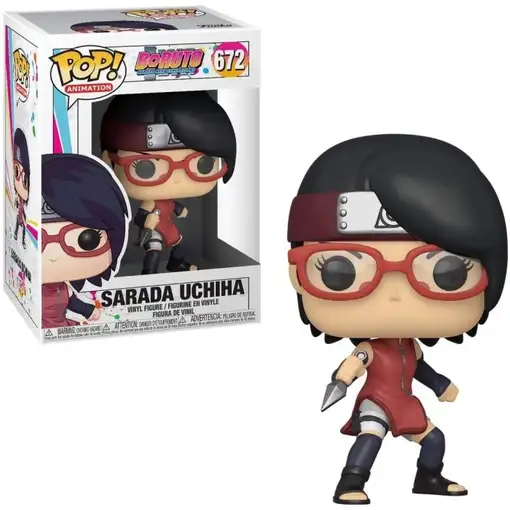 Figura pop boruto sarada uchiha