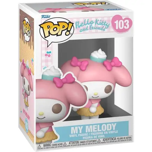 Figura pop hello kitty and friends my melody