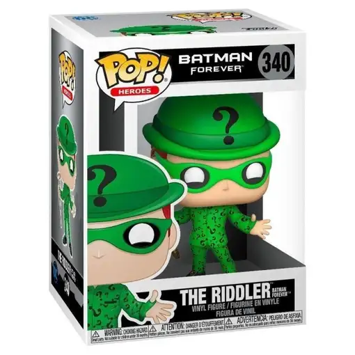 Figura pop dc comics batman forever riddler