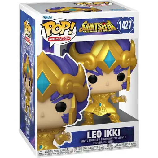 Funko pop saint seiya caballeros del zodiaco gold leo ikki 72059