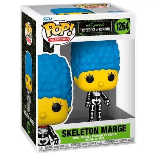 Figura pop los simpsons skeleton marge