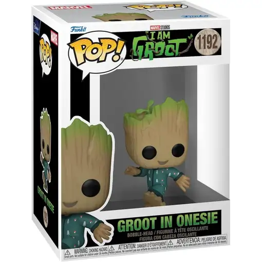 Funko pop marvel guardianes de la galaxia groot en pijama 70650