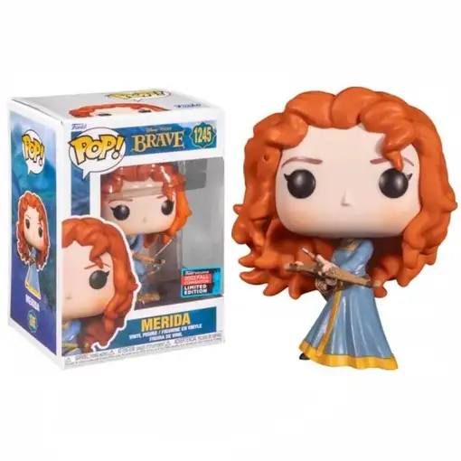 Funko pop disney brave merida con vestido exclusivo 65245