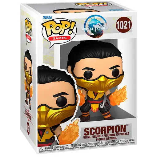 Figura pop mortal kombat scorpion