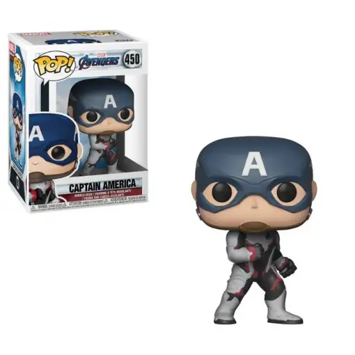 Figura pop marvel avengers endgame captain america