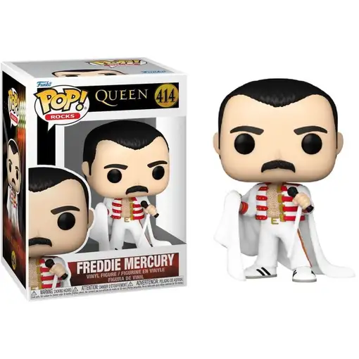 Funko pop estrellas de la mÚsica freddie mercury con capa