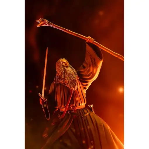 Figura gandalf en moria 18 cms el seÑor de los anillos