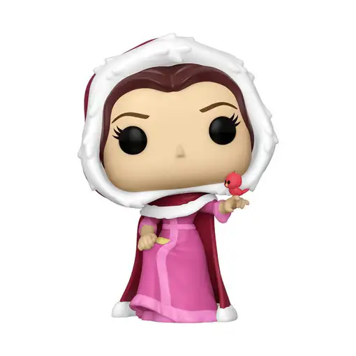 Figura pop disney la bella y la bestia winter belle