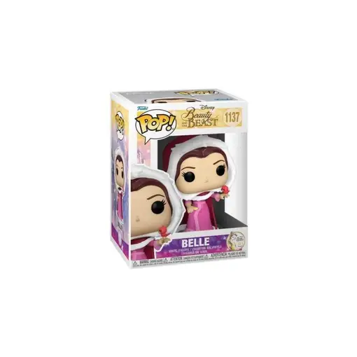 Figura pop disney la bella y la bestia winter belle