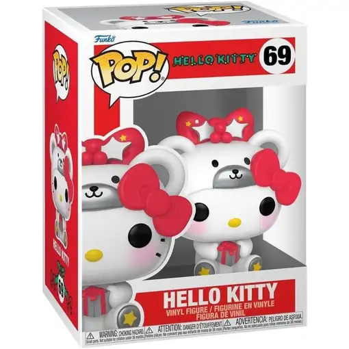 Funko pop sanrio hello kitty hello kitty polar beart (efecto metalico) 72075